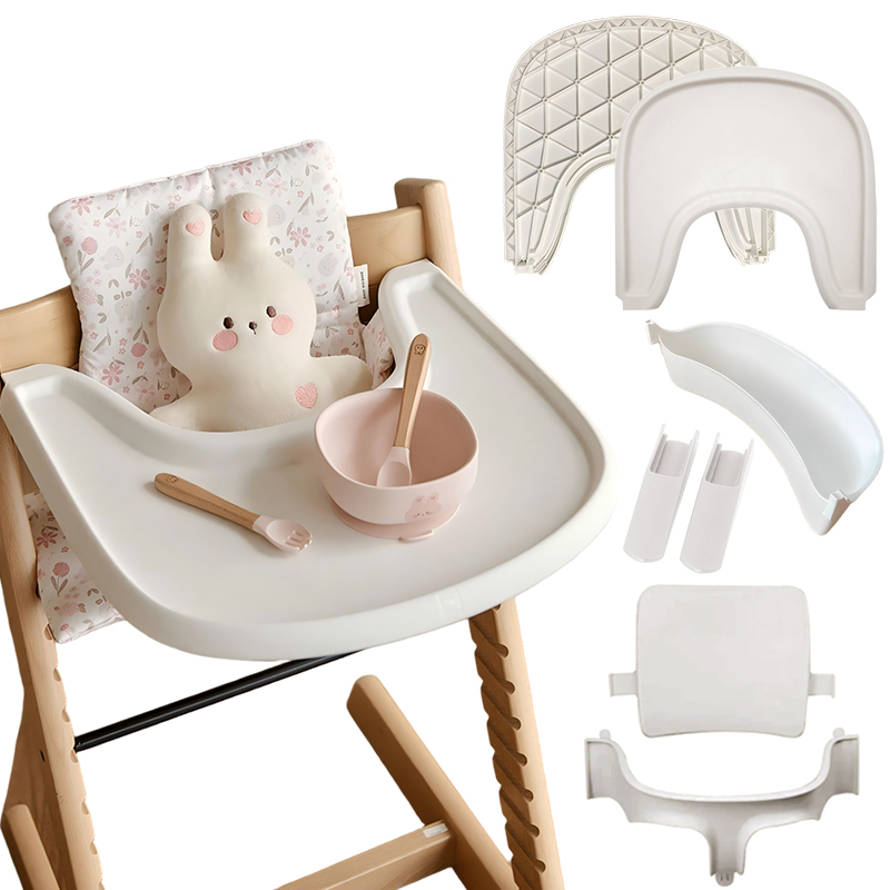 Baby High Chair Booster - Aksesoris Kursi Makan Bayi, Nampan Kursi
