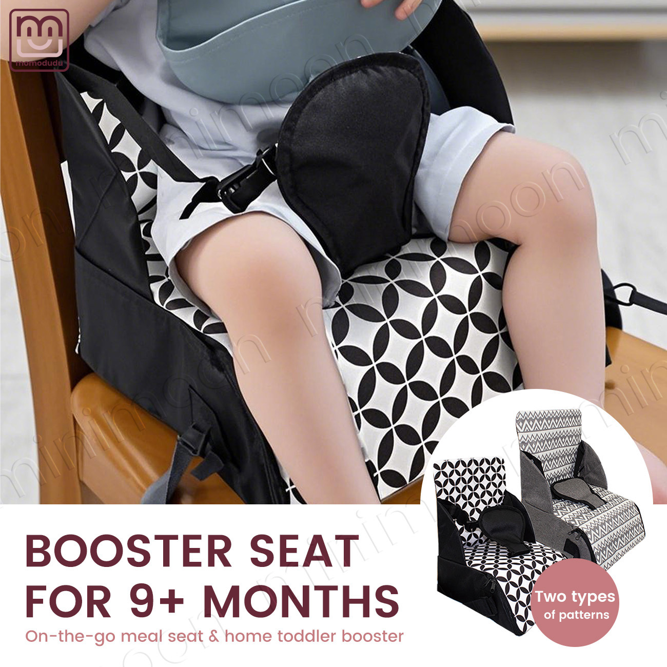 Baby High Chair Booster - Kursi Booster Bayi Portabel untuk Makan