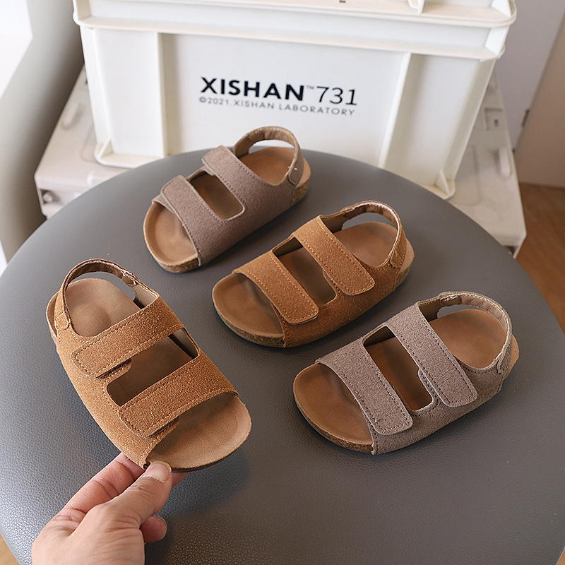 Baby Products Brand - Sandal Suede Anak 2026 dengan Penyangga