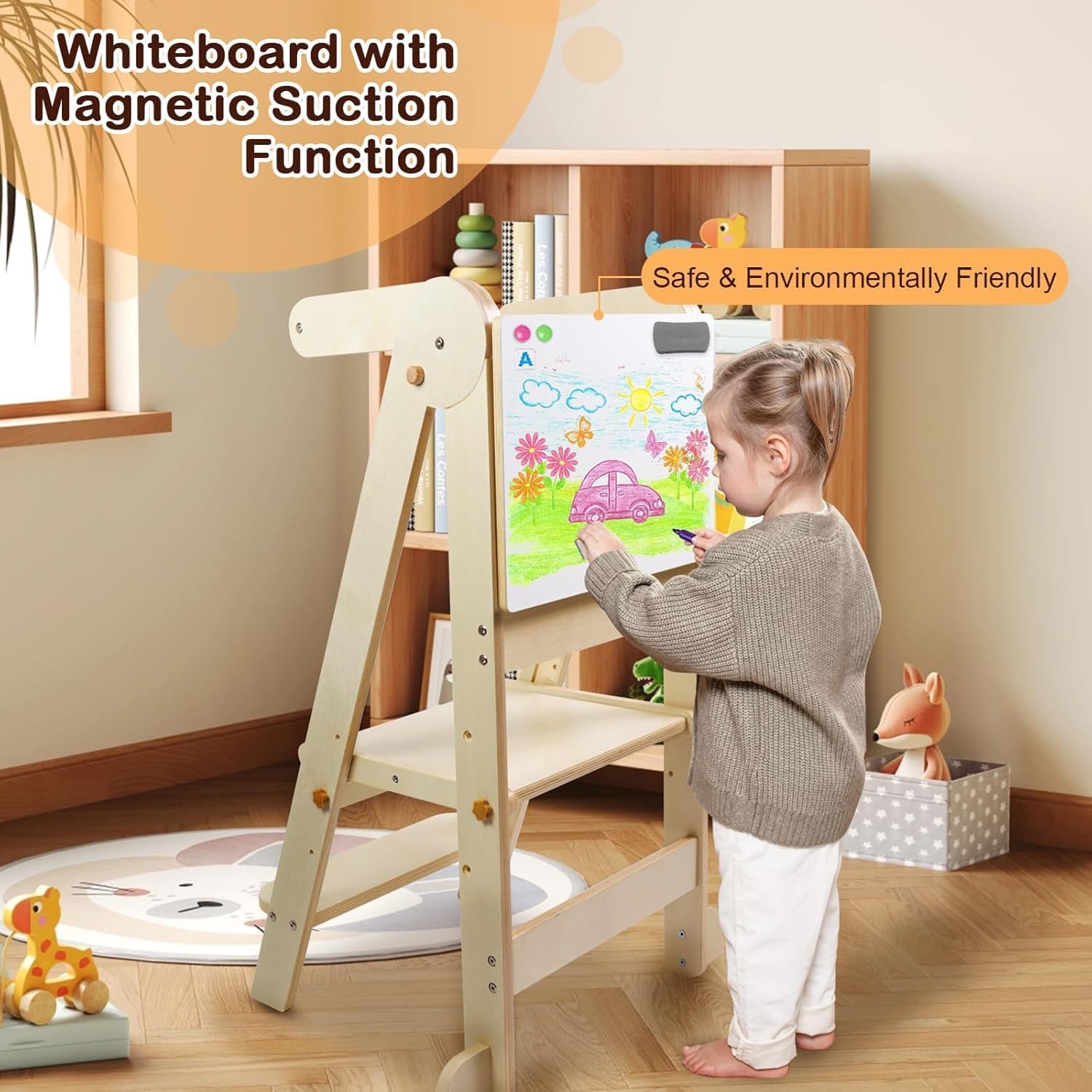 Menara Dapur Lipat untuk Balit - Toddler Learning Tower ulasan dan harga