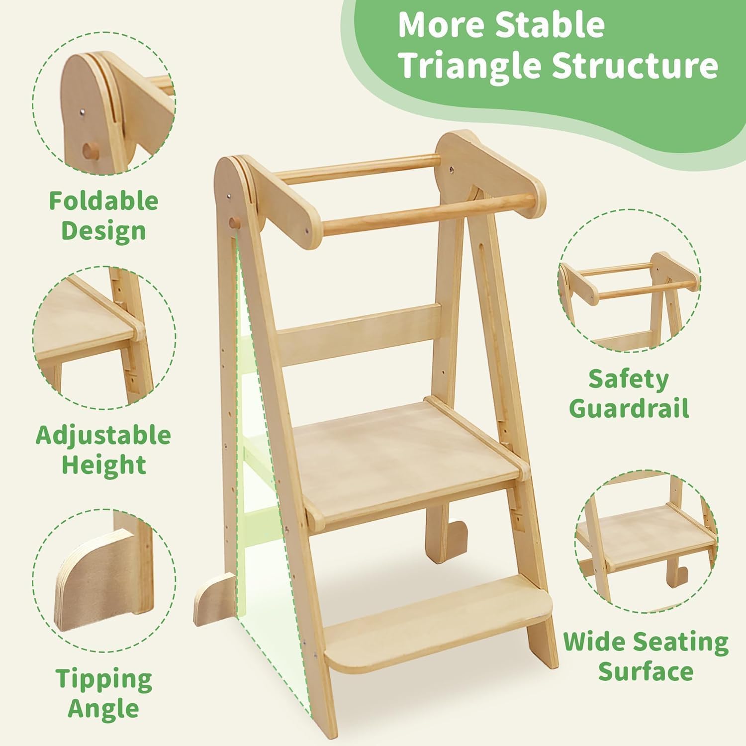 Menara Dapur Lipat untuk Balit - Toddler Learning Tower ulasan dan harga