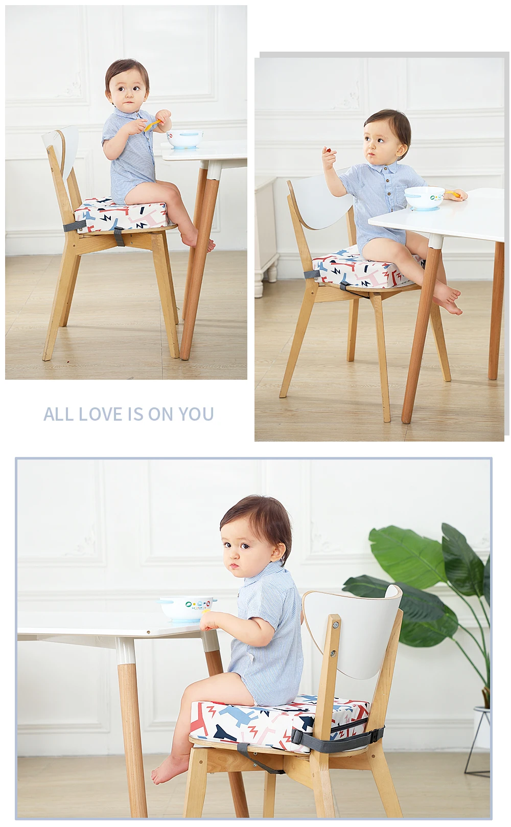 Bantal Kursi Booster Anak Insu - Baby High Chair Booster ulasan dan harga