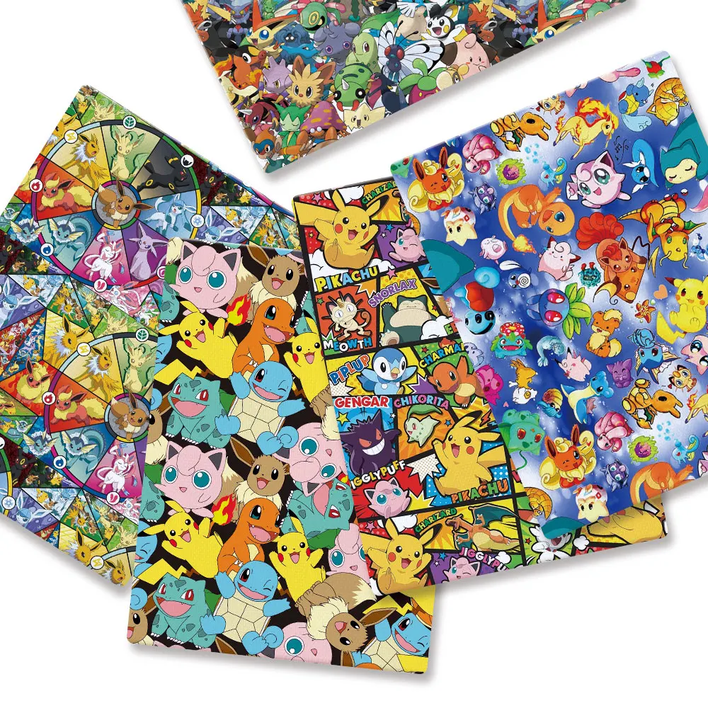 Pokemon kartun kain 140*50cm b - Baby Products Japan ulasan dan harga