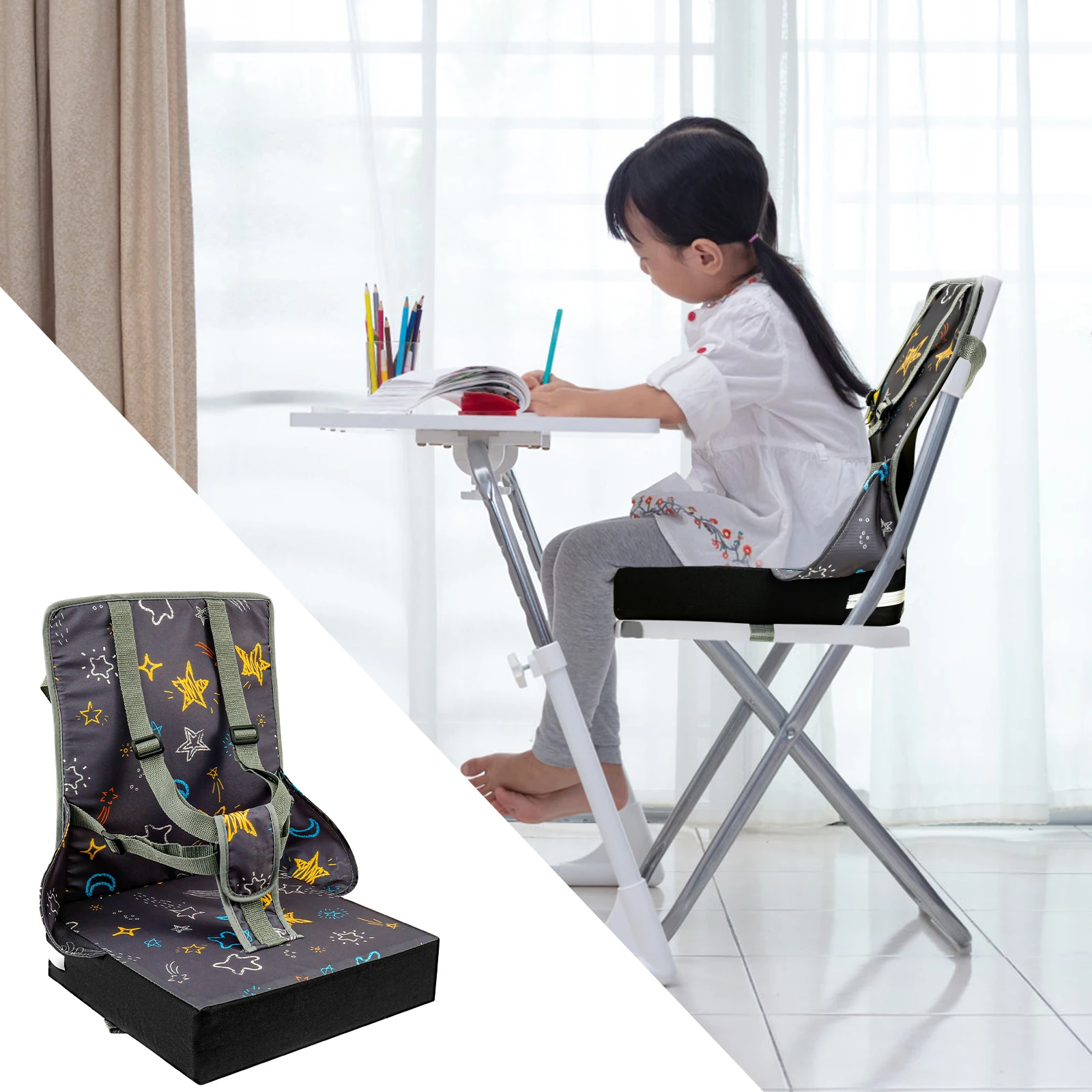 Bantal Kursi Booster Anak Meni - Baby High Chair Booster ulasan dan harga