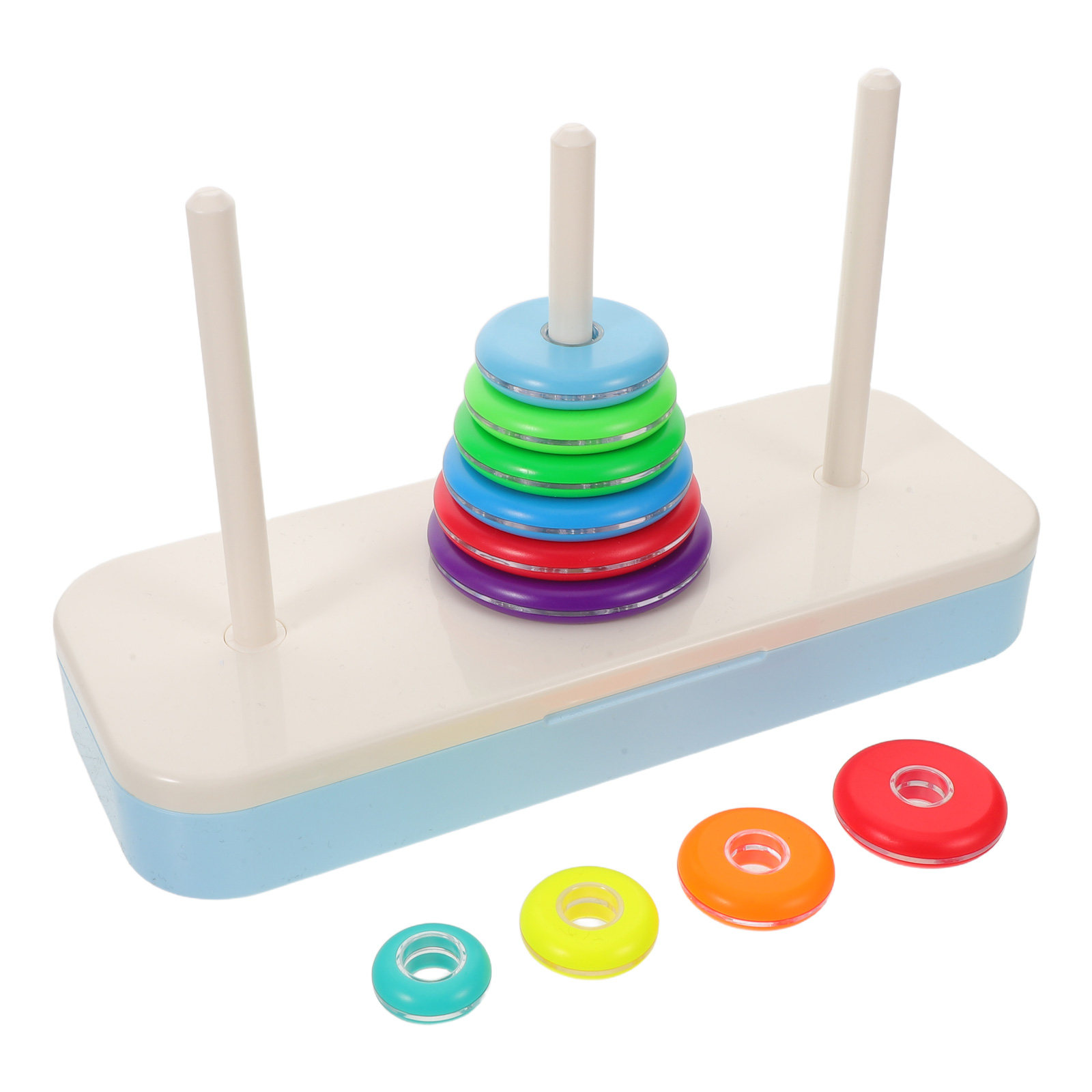 Permainan Menumpuk Menara Hano - Toddler Learning Tower ulasan dan harga