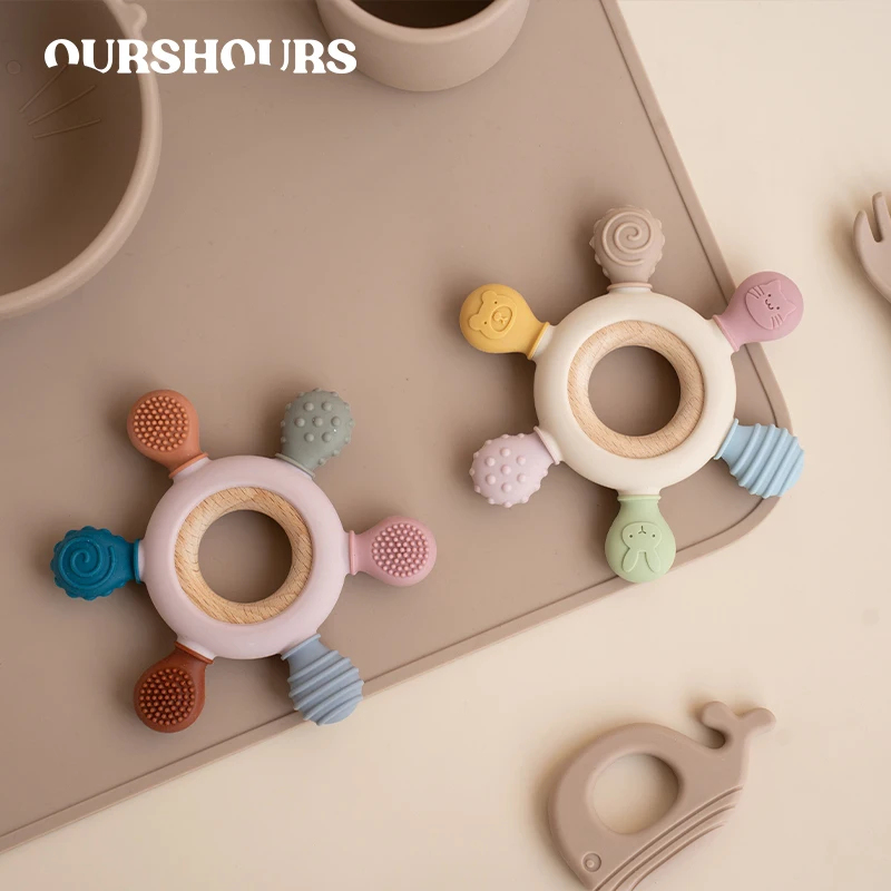 1 Buah Mainan Gigitan Bayi Sil - Baby Products Application ulasan dan harga