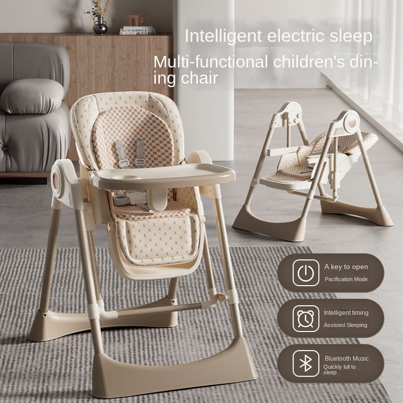 Kursi Makan Bayi Elektrik Mult - Baby High Chair Booster ulasan dan harga