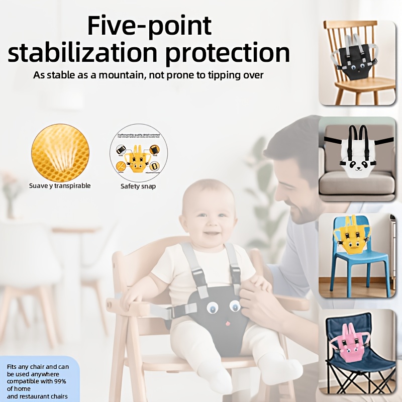 1pc Sabuk Pengaman Kursi Makan - Baby High Chair Booster ulasan dan harga