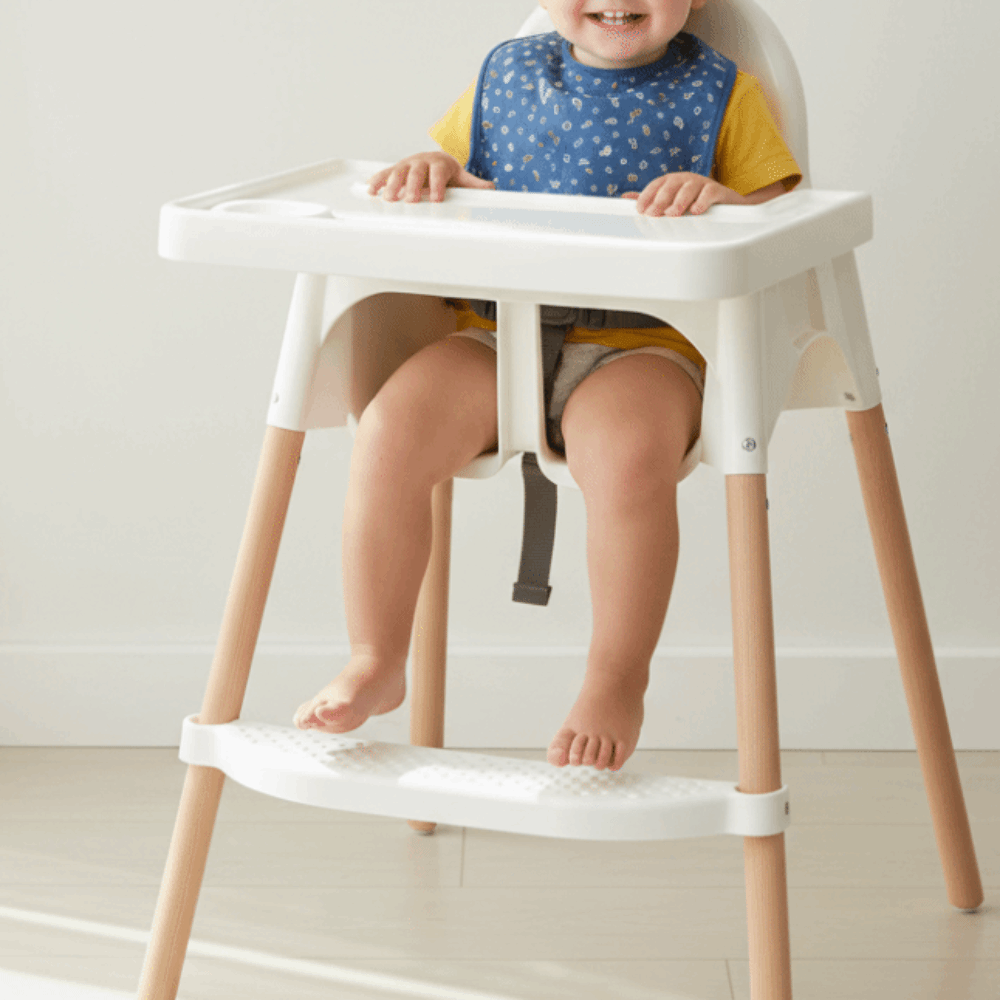 Sandaran Kaki Kursi Tinggi Bay - Baby High Chair Booster ulasan dan harga
