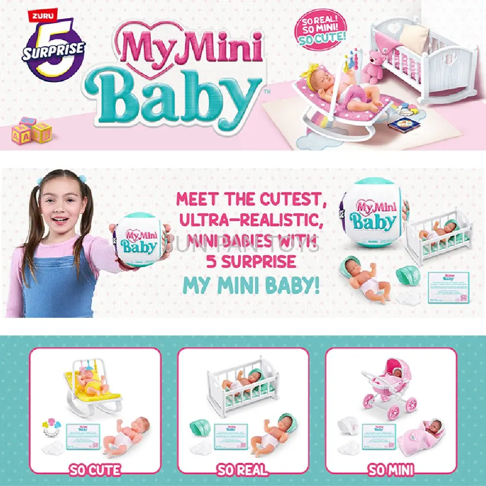 Mainan Zuru 5 Surprise Mini Br - Baby Products Brand ulasan dan harga