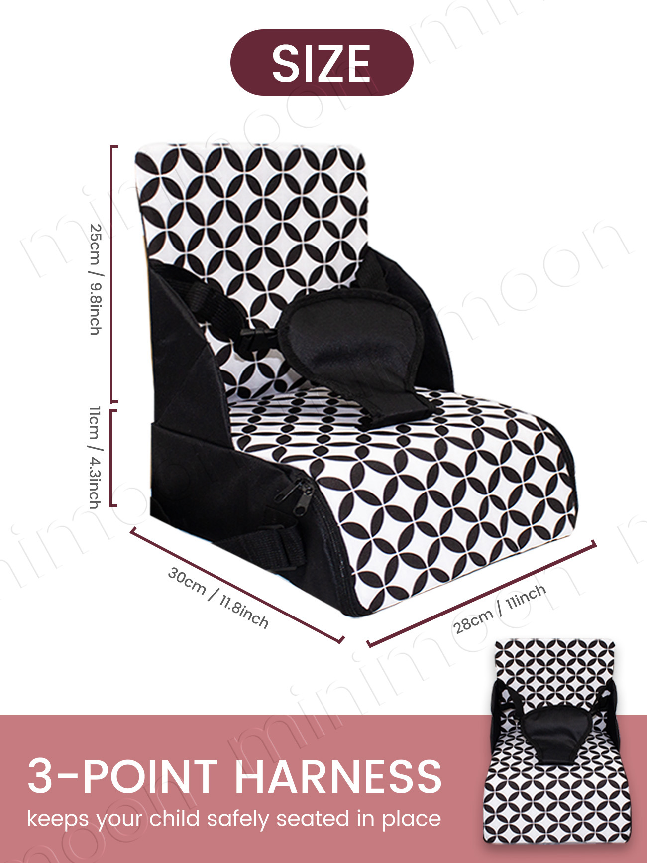 Kursi Booster Bayi Portabel un - Baby High Chair Booster ulasan dan harga